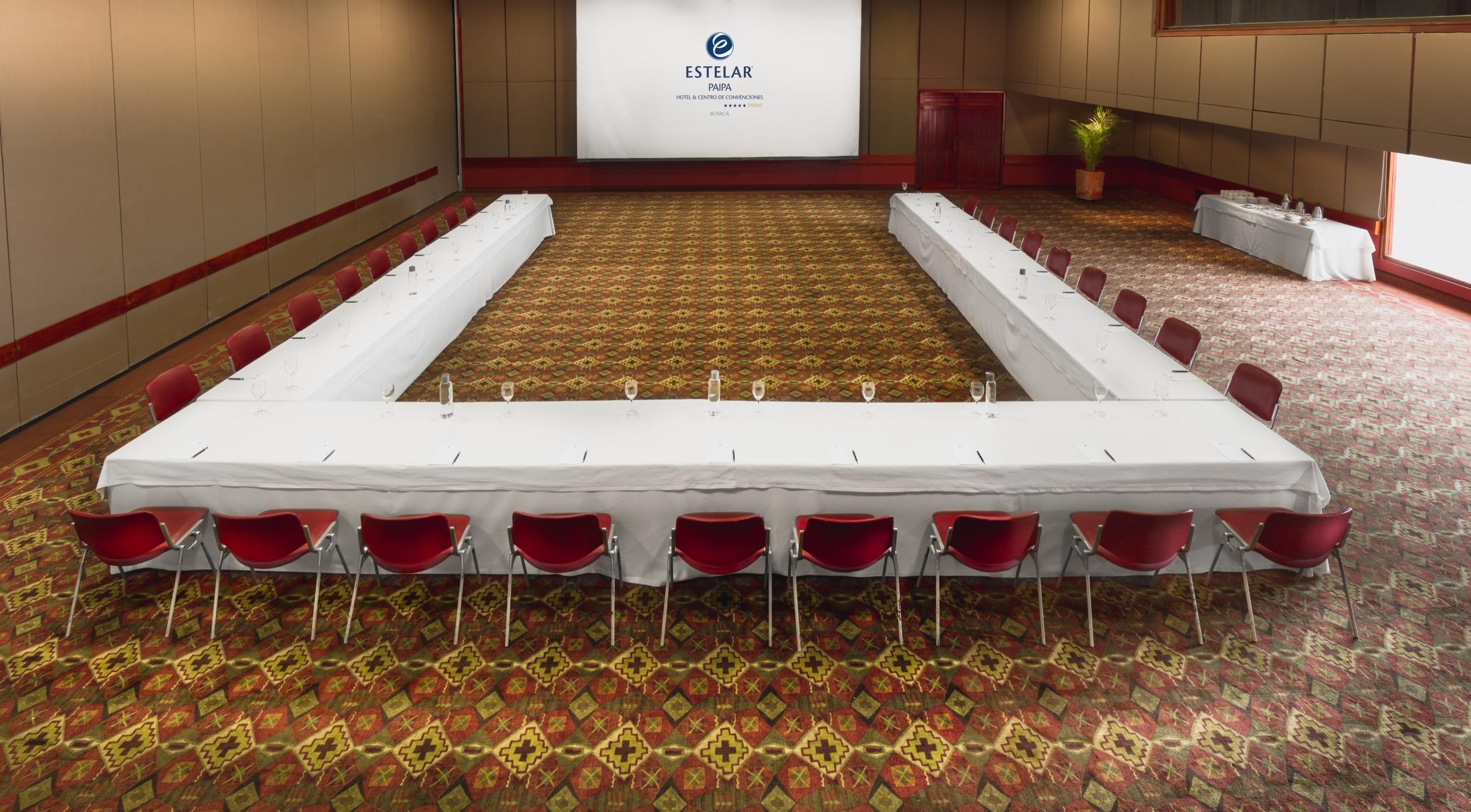 Estelar Paipa Hotel Spa & Y Centro De Convenciones Exterior photo U-shaped table layout