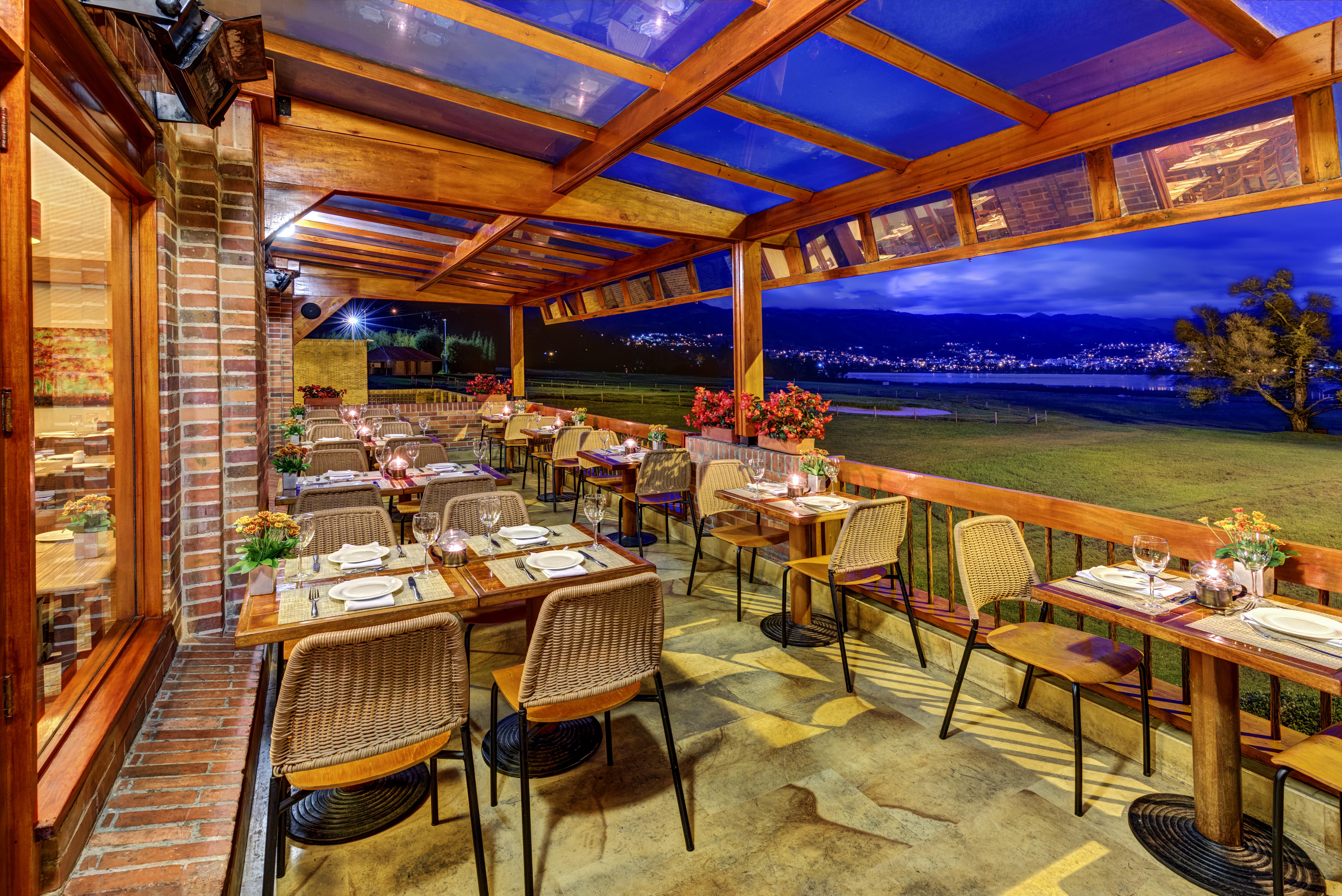 Estelar Paipa Hotel Spa & Y Centro De Convenciones Exterior photo Restaurant in the hotel