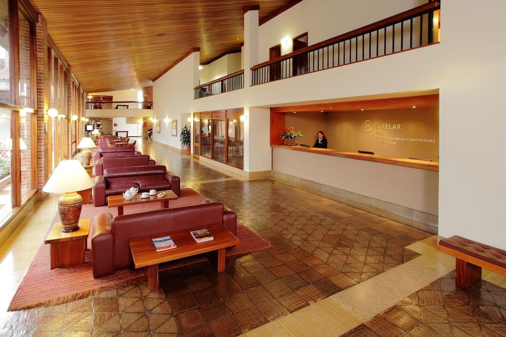 Estelar Paipa Hotel Spa & Y Centro De Convenciones Exterior photo The lobby of the hotel